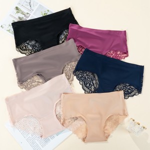 Venta al por Mayor Ropa Interior sin Costuras para Mujer, Pantis de Encaje Sexy sin Rastro - Product Image 3