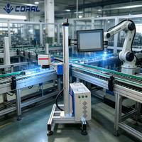 Graveur laser à fibre dynamique HG-FX-D30 en gros, imprimante de marquage en ligne adaptée au marquage sur ligne de production automatisée