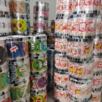 Film polyéthylène personnalisé en rouleau pour gobelets en plastique/papier thermoscellable utilisation de boissons gazeuses
