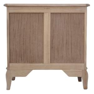 Solution de rangement compacte pour une chambre soignée Collection de chambres à coucher Bella économisant de l'espace Coffre à 3 tiroirs pour le marché mondial - Product Image 3