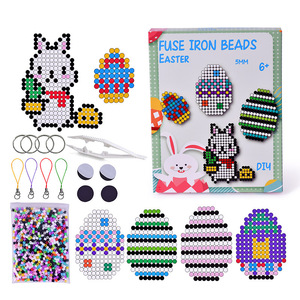 Kit de Cuentas Fusibles <span class=keywords><strong>Hama</strong></span> para Manualidades de <span class=keywords><strong>Halloween</strong></span>, Coloridas y Lindas, Juguetes Educativos para Niños, para Crear con Cuentas Perler - Product Image 3