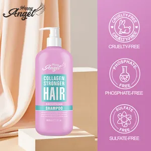 Natural Shampoo Wholesale Private Label Sulphate Free Vegan Natural Organic Argan Oil Hair Fluffy Shampoo