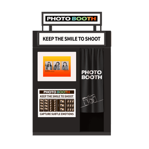 Cabina Fotografica All-in-One in Metallo con Schermo Sollevabile e Wi-Fi per Centri Commerciali, Negozi ed Eventi a <span class=keywords><strong>Noleggio</strong></span> - Product Image 2