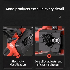 NEOBRISKEN Motosega <span class=keywords><strong>a</strong></span> <span class=keywords><strong>Batteria</strong></span> al Litio da 12 Pollici Senza Fili, Leggera e ad Alta Velocità - Product Image 5