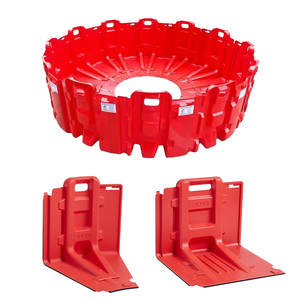Nouvelle barrière anti-inondation en plastique ABS en forme de L, anti-impact, taille personnalisable pour les urgences - Product Image 3