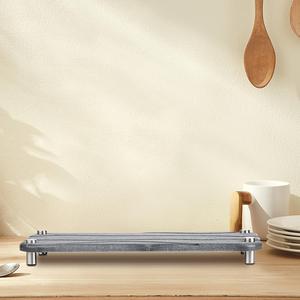 Plateau d'évier antidérapant Suite d'articles sanitaires pour sécher les plantes Tasses de brosse à dents Brosses en éponge Brosses - Product Image 5