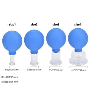 Grosir cangkir pijat vakum, peralatan terapi bekam penyedot wajah - Product Image 1