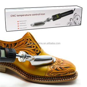 Ferro da Stiro per Scarpe in Acciaio Inox, Non Danneggia la Tomaia, Regolabile da 50 a 300 Gradi, Ferro da Stiro Artigianale con Controllo della Temperatura - Product Image 1