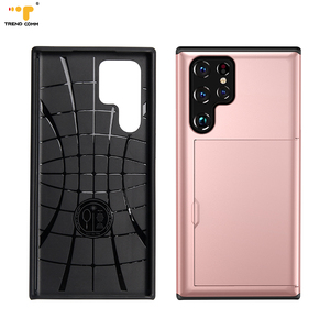 Funda con ranura para tarjeta de Crédito 2 en 1, para Samsung Galaxy S23/S23 ultra S23 Plus TPU + PC, Cubierta <span class=keywords><strong>del</strong></span> teléfono móvil - Product Image 4