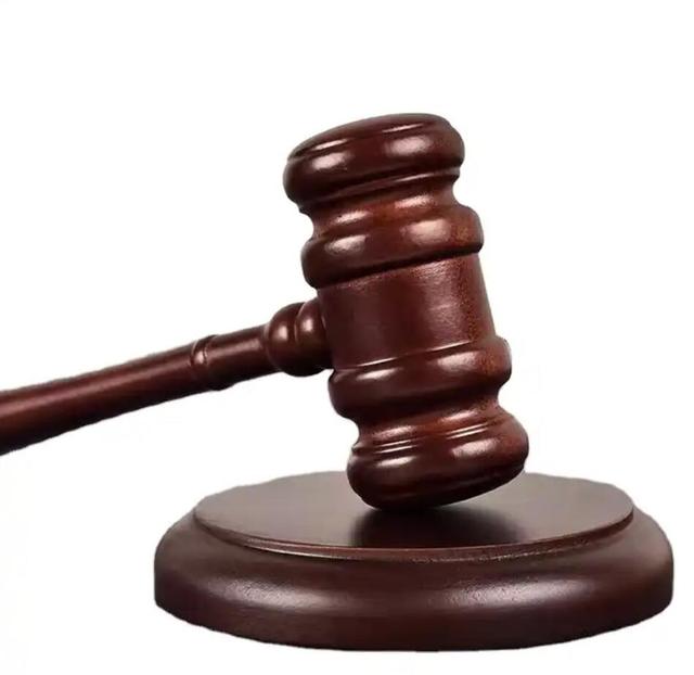 Handcrafted Judge Law Lawyer Auctioneer Gavel Wooden Hammer Mallet Round Block Set Office Desk Accessories Decor