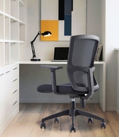 Chaise de bureau ergonomique pour de longues heures de travail et une bonne posture, design pivotant pour la maison, le bureau et le salon