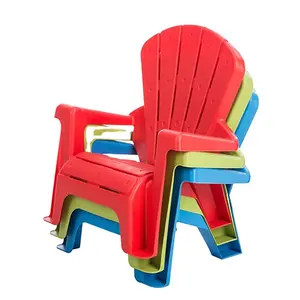 सस्ते अनुकूलित आधुनिक रंगीन बच्चों कुर्सी भोजन प्लास्टिक डेरा डाले हुए कुर्सी 30-45 दिनों 7.5KG/9KG L46 * W34 * H45CM L80 * W52 * H47CM 10 PCS