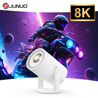 Mini projecteur convivial Turn1, 200 lumens ANSI, expérience visuelle riche, projection à courte focale, prise en charge 8K, multilingue