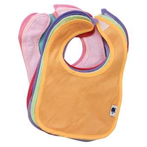 ผ้ากันเปื้อนเด็กทารกแบบกันน้ำ ผลิตโดยผู้ผลิตที่ได้รับการรับรองมาตรฐาน BSCI/SEDEX/FCCA/OEKO สำหรับเด็กผู้หญิงและเด็กผู้ชาย ใช้สำหรับกันน้ำลายและกินอาหาร พร้อมกระดุมแป๊ก - Product Image 2