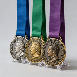 Medaglia Personalizzata Certificata CE con Design Religioso di Angelo Dipinto, per Collezioni d'Arte, Decorazioni Nuziali e Regali - Product Image 1