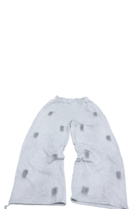 Pantalon de survêtement large en coton pour homme, taille élastique avec cordon de serrage, coupe décontractée, logo personnalisé imprimé, idéal pour l'été - Product Image 3