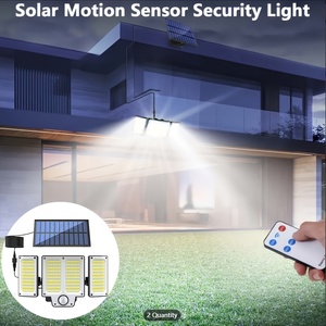 280 LED năng lượng mặt trời đèn ngoài trời cảm biến chuyển động năng lượng mặt trời lũ Lights với điều khiển từ xa IP65 không thấm nước an ninh đèn cho bên ngoài Đảng - Product Image 6