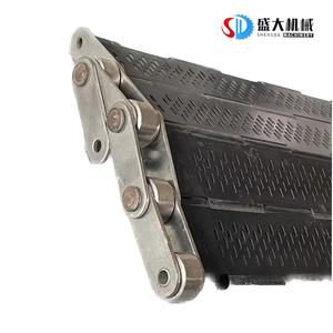 Yüksek sıcaklık dayanımı anti-sopa paslanmaz çelik zincir plaka bant konveyör bant - Product Image 5