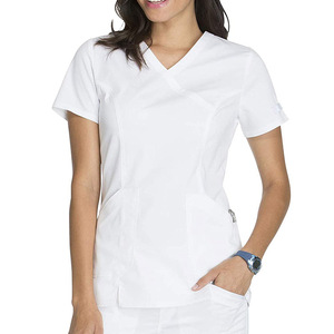 Precio de fábrica al por mayor Slim Fit tejido médico Scrubs estiramiento Hospital uniforme - Product Image 1