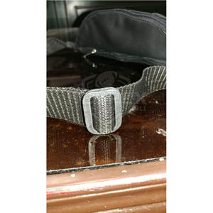 Sac de taille en nylon imperméable pour hommes Petit sac de messager latéral pour l'extérieur Couleur noire - Product Image 6