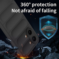 Coque de téléphone de qualité supérieure pour Redmi Turbo 5 Max/Turbo 5/Note 15 Pro, design antidérapant et anti-rayures, coque de téléphone en TPU + flanelle