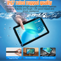 Tableta Industrial Resistente Android de 8/10.1 Pulgadas (Dispositivo Portátil Todo en Uno con WiFi/RFID) con 4G IP67 para Gestión de Almacenes y Escaneo de Mapas