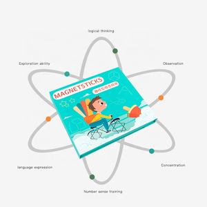 Palo <span class=keywords><strong>de</strong></span> Madera a Juego Montessori para Niños, Juguete Educativo <span class=keywords><strong>de</strong></span> Aprendizaje Temprano, Juego <span class=keywords><strong>de</strong></span> Pensamiento Lógico DIY, Palo <span class=keywords><strong>de</strong></span> Helado <span class=keywords><strong>de</strong></span> Madera, Rompecabezas - Product Image 5