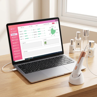 Analizador de Piel Facial con Cable y Software para PC, para Diagnóstico Profundo del Epidermis y Dérmino en Salones de Belleza, Microscopio de Análisis de Piel USB
