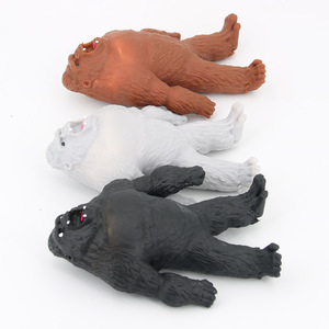 Juguete de Peluche de Gorila Suave de la Fábrica Jincan, Color Arena Profunda, Juguete Elástico para Niños de 5 a 7 Años y Adultos - Product Image 5