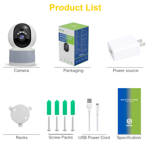 新型自动跟踪 WiFi 半球型 3MP 摄像头 AI 人体检测 IP66 双向音频高清 1080P 无线智能视频婴儿夜视仪 - Product Image 3