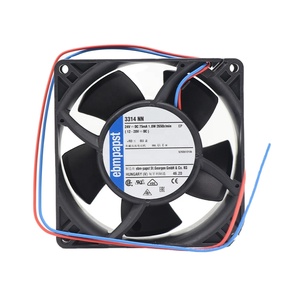 3314NN ebpapst 24V DC 9ซม. 92x92x32มม. 9232 47CFM 1.8W 35dBA 2650rpm ลูกปืนอินเวอร์เตอร์พัดลมระบายความร้อนตามแนวแกน - Product Image 1