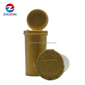 Đầy Màu sắc lật cap Pop Top lọ 6 13 19 Dr 30 60 DRAM y tế Ống dược phẩm nhựa 13 DRAM Pop Top container bóp chai - Product Image 4