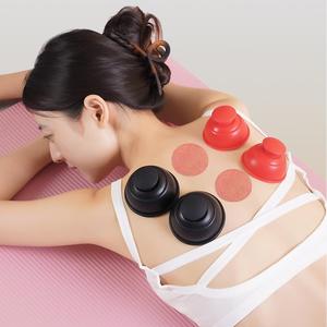 Cangkir Vakum Silikon Medis Kelas Rumah Tangga Grosir Bersertifikat CE Merek EwayHealth Alat Pijat Tubuh Alat Guasha - Product Image 2