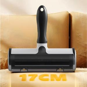 <span class=keywords><strong>Spazzola</strong></span> Pettine Riutilizzabile in Plastica Autopulente per Rimozione <span class=keywords><strong>Peli</strong></span> di Animali Domestici, Strumento per la Toelettatura di Cani e Gatti con Rullo Rimuovi Pelucchi Rimovibile - Product Image 4