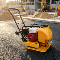 Compacteur routier professionnel C90T pour asphalte, compacteur à plaques lourd et compacteur de sol