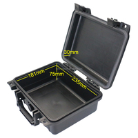 Boîtier antichoc en plastique disponible de conception de boîte de protection étanche IP 67 avec mousse