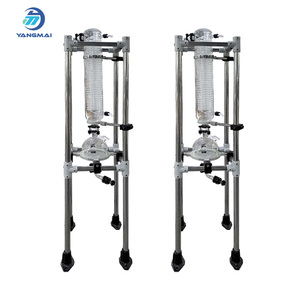 Glass Condenser <strong>Coil</strong> Type Glass <strong>Condensing</strong> Column High Recovery Rate for Ethanol Distillation - Product Image 2