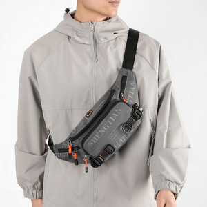 Shengtian Chest Bag Nylon Multifunctional Outdoor Sports Waist Bag For Men Women Casual Street Use - Product Image 3