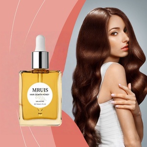 Huile capillaire au miel de marque privée - Lissante et hydratante avec du miel naturel, hydrate les cheveux secs, dompte les frisottis, booste la brillance - Product Image 1