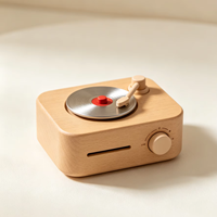 Vieux tourne-disque en bois, style haut-parleur, design moderne, pour DJ, avec lecteur de cartes, pour disques vinyles et CD, Gramophone, Gramaphone, Gramophone à disque, Gramophone à cartouche, Gramophone à platine,Gramophone à disque,                Gramophone à