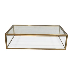 Tùy chỉnh thép không gỉ kệ trưng bày cho máy tính để bàn thân thiện với môi Countertop lưu trữ với bụi che cho vàng ngọc Vòng đeo tay - Product Image 5