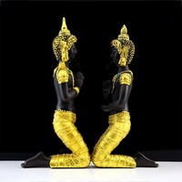Moulages décoratifs de bouddha, résine, pour Temple bouddhiste, vente en gros