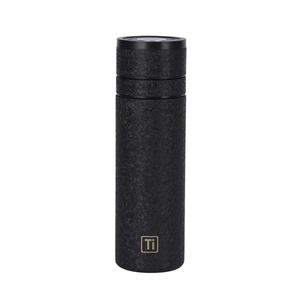 Bouteille d'eau de luxe 2026 en titane pur 480 ml, vente en gros, logo personnalisé, gourde isotherme légère et portable, avec couvercle pour usage professionnel - Product Image 1