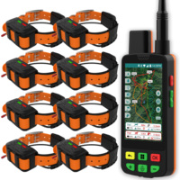 Dispositif de suivi et d'entraînement pour chien ESEEK GPS Hound Dog avec collier robuste et résistant à l'eau, GPS haute sensibilité