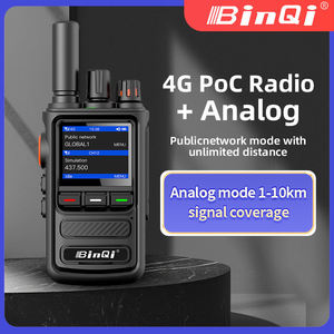 วิทยุสื่อสารแบบพกพา 4G POC ระยะไกล หน้าจอ LCD ชาร์จแบบ Type-C อุปกรณ์สื่อสารแบบพกพา - Product Image 1