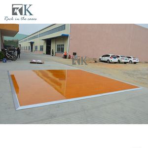 Scène de spectacle à installation facile pour événements, avec plancher de danse imitation bois - En promotion - Product Image 4