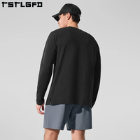 T-shirt Homme Personnalisé à Manches Courtes, Col Rond, Léger, Respirant, Anti-Odeur, Séchage Rapide, en Mélange de Coton Écologique pour l'Été