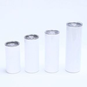 12oz 15oz 20oz 30oz Sublimation Straight Skinny Tumbler <b>Double</b> <b>Wall</b> Vacuum Insulated Stainless Steel Blank <b>Mug</b> - Product Image 1