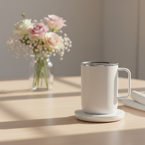 Tazza Termica in Acciaio Inox con Connessione USB, Controllo Digitale, 10W <span class=keywords><strong>Max</strong></span>, 275ml, Spegnimento Automatico per Casa, Ufficio, Hotel - Product Image 4