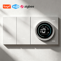 Tuya Smart Switch Standar India IS 1293 Terdaftar 10A 250V Bekerja Dengan Alexa Google Home untuk Otomasi Rumah Pengiriman Cepat Tersedia di Stok